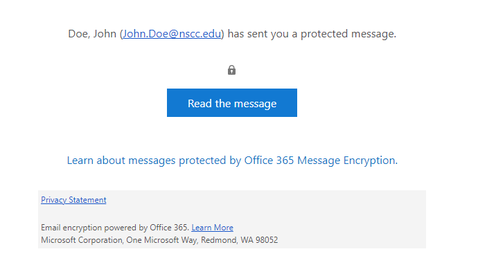 Non-Microsoft 365 Email